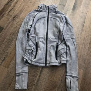 Lululemon Grey zip up jacket